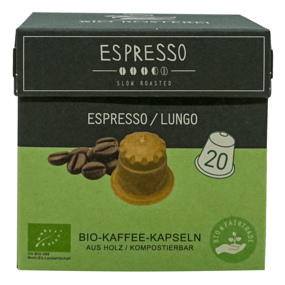 Espresso Kapseln Bio & Fair